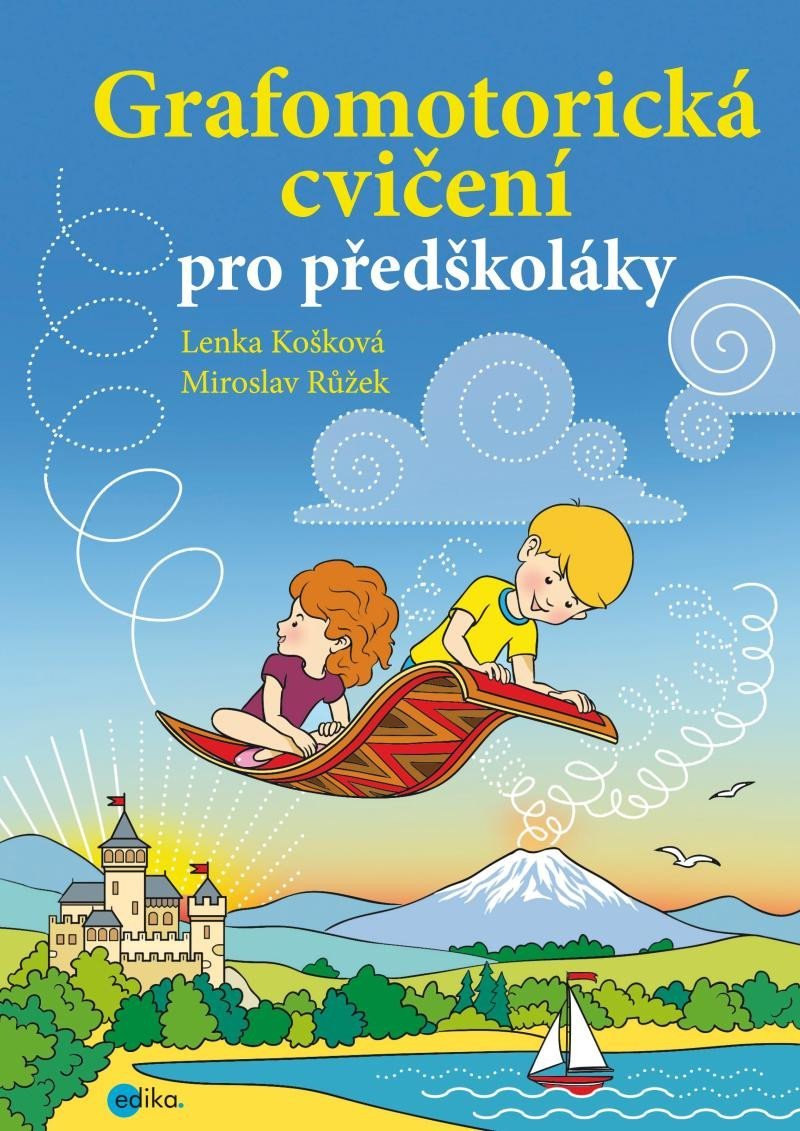 Levně Grafomotorická cvičení pro předškoláky, 2. vydání - Lenka Košková