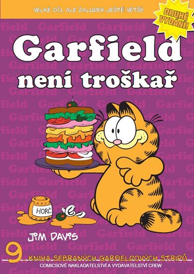 Levně Garfield není troškař - 9. kniha sebraných Garifeldových stripů - Jim Davis
