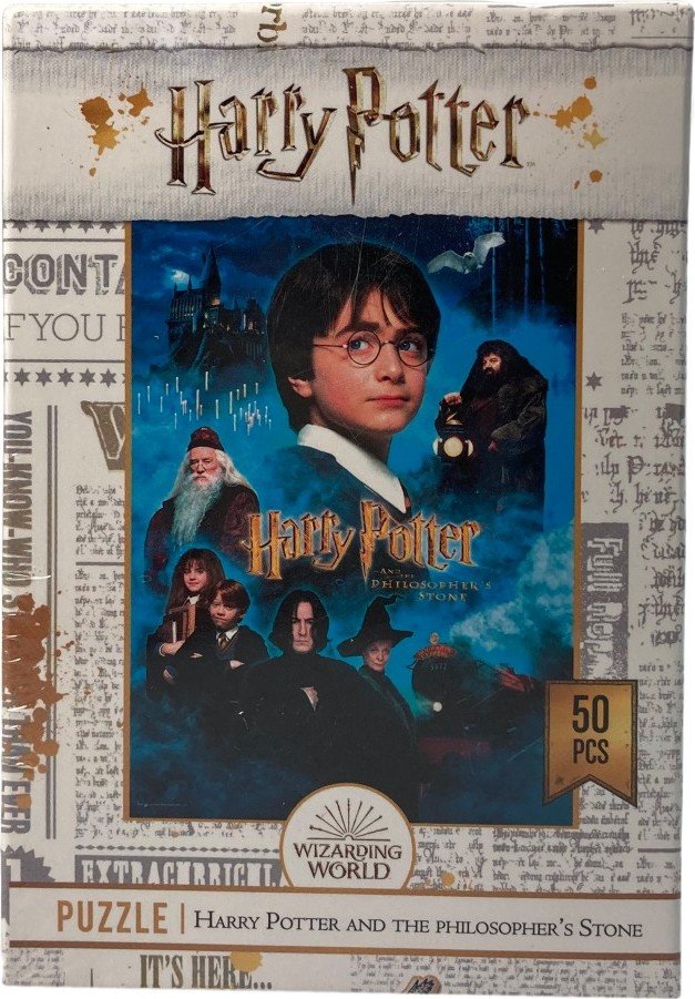 Levně Mini puzzle Harry Potter 50 ks Kámen Mudrců - EPEE