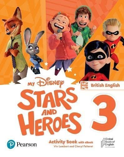 Levně My Disney Stars and Heroes 3 Activity Book with eBook BE - Viv Lambert