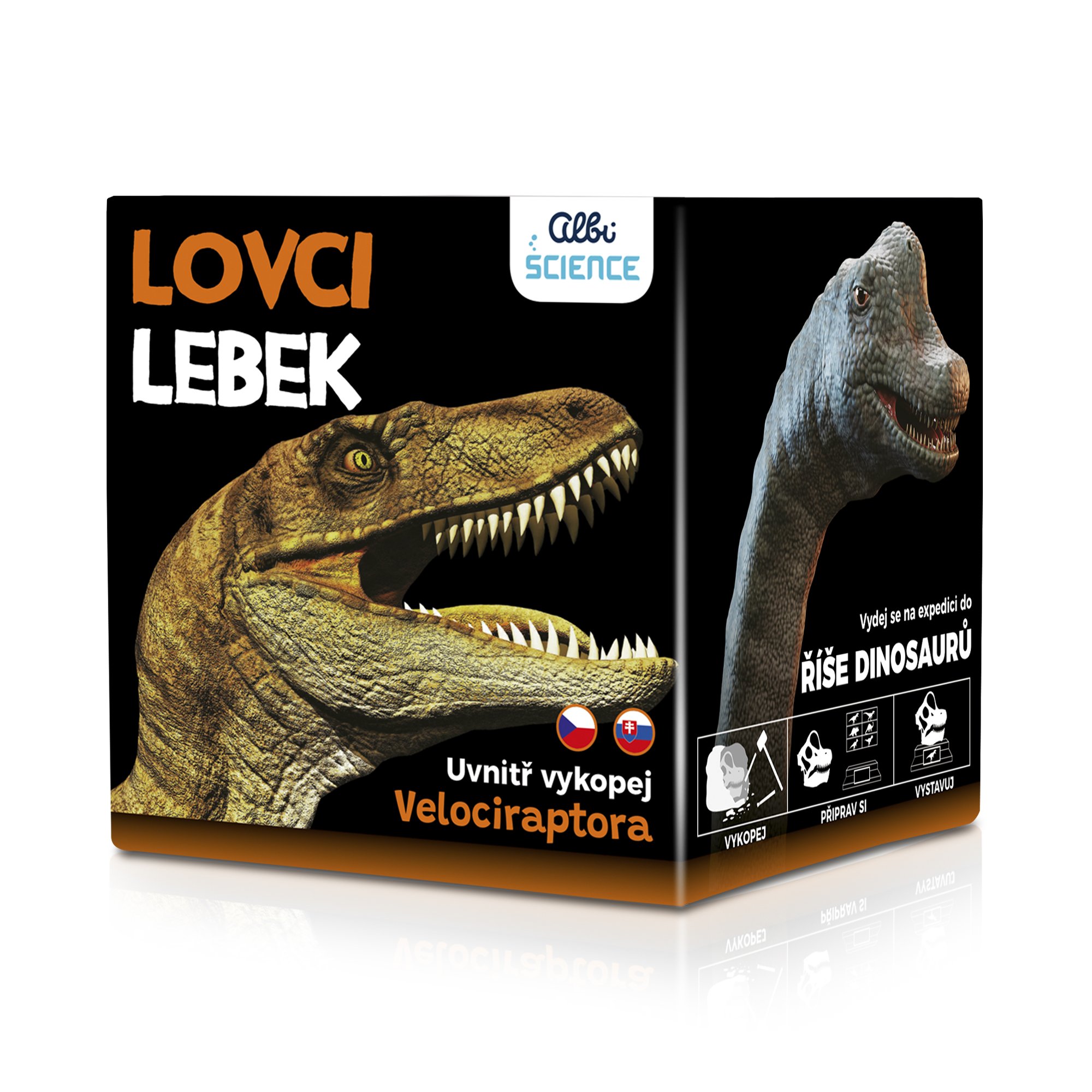 Levně Lovci lebek - Velociraptor - Albi