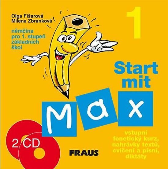 Levně Start mit Max 1 - 2 CD - Olga Fišarová