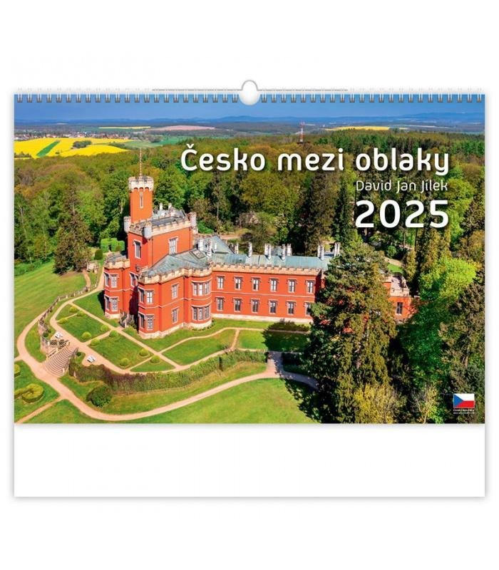 Levně Kalendář nástěnný 2025 - Česko mezi oblaky