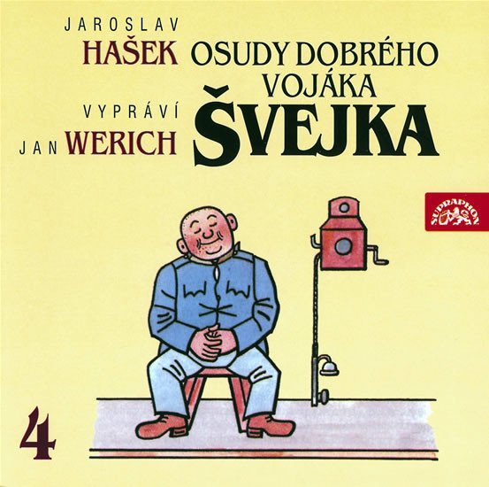 Osudy dobrého vojáka Švejka 4.díl - 2CD - Jaroslav Hašek