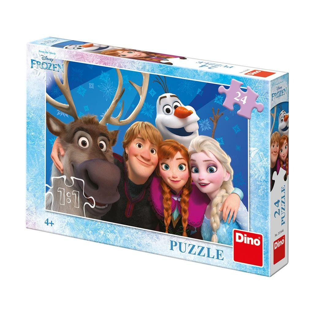 Levně Ledové království II Selfie - Puzzle 24 dílků - Dino