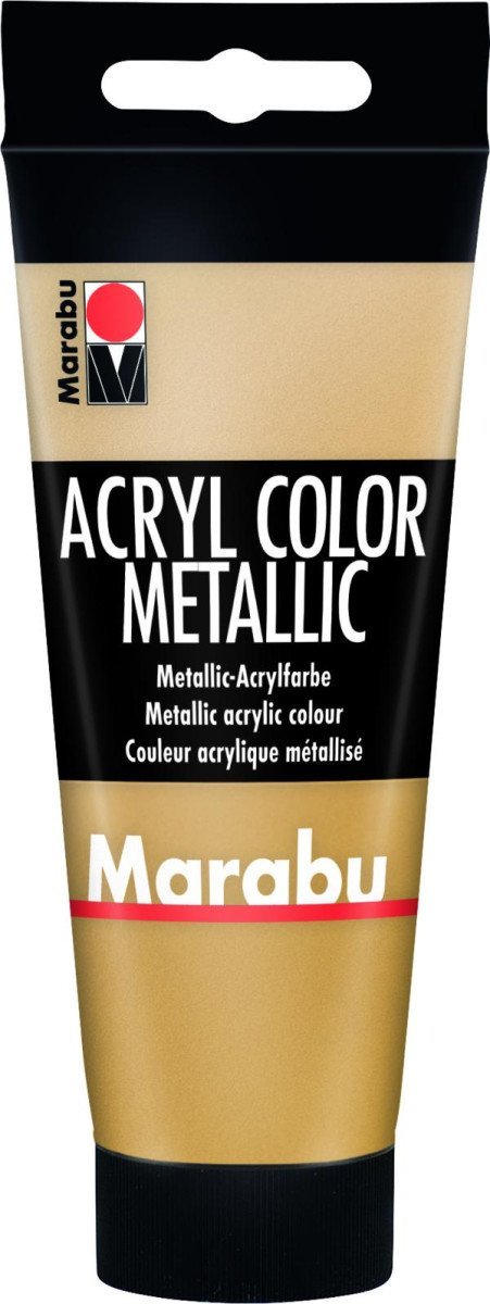 Levně Marabu Acryl Color akrylová barva - zlatá 100 ml
