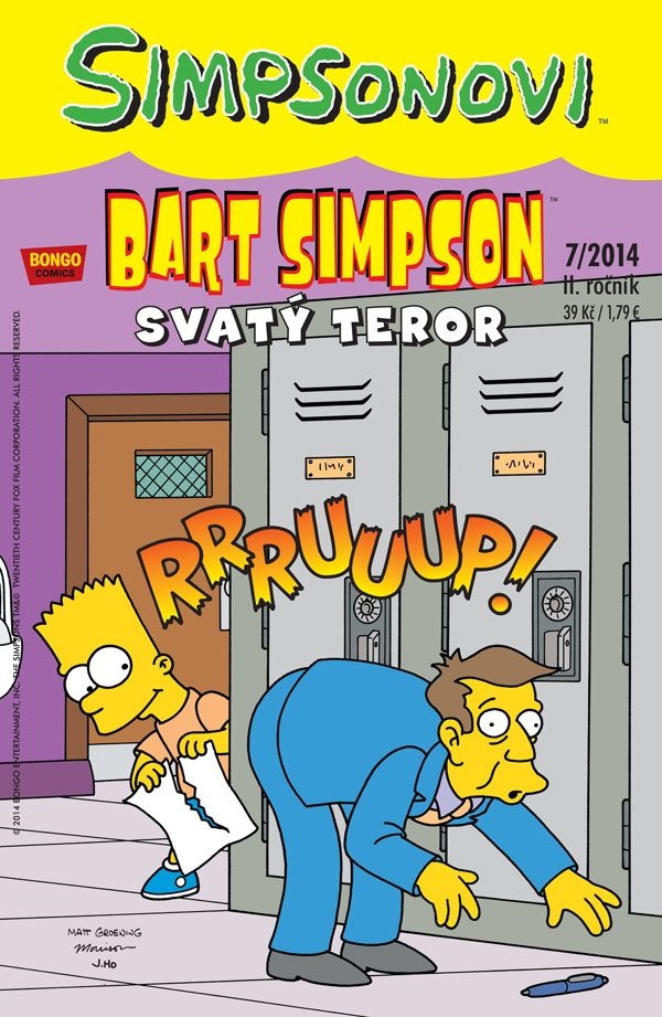 Levně Simpsonovi - Bart Simpson 7/2014 - Svatý teror - Matthew Abram Groening