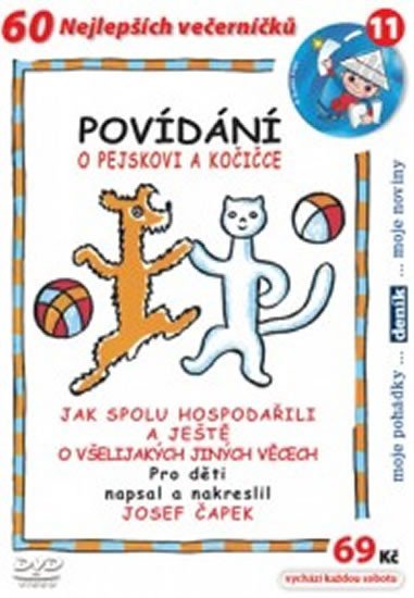 Levně Povídání o pejskovi a kočičce - DVD - Josef Čapek