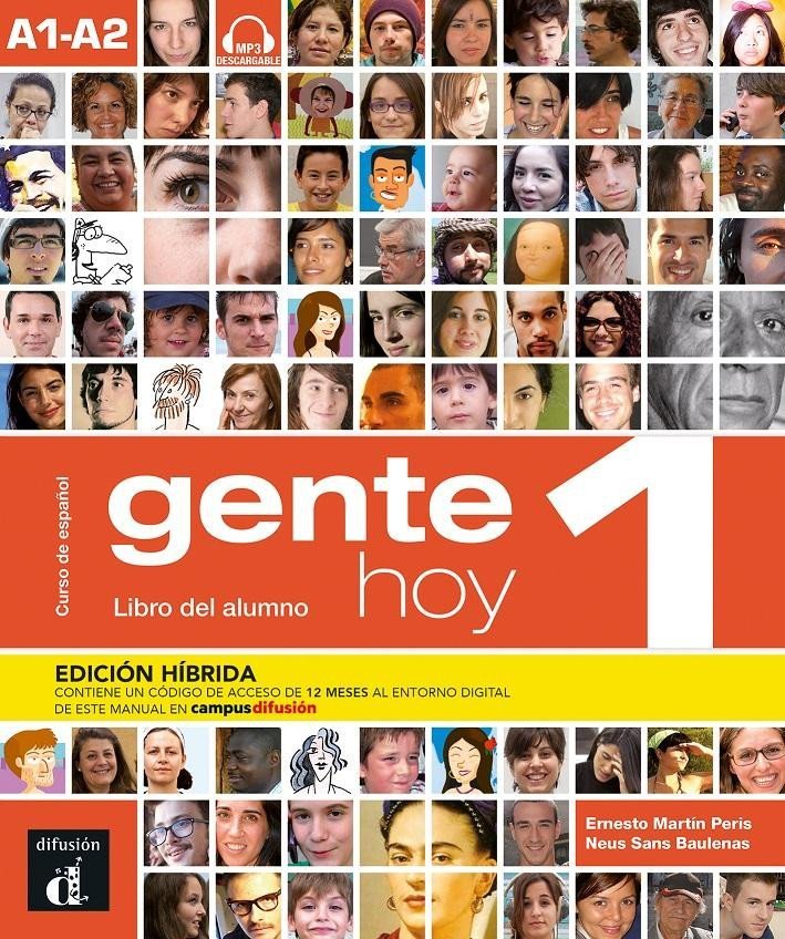 Product detail of Gente Hoy 1 (A1-A2) – Edición híbrida Libro del alumno + Campus (12 meses)