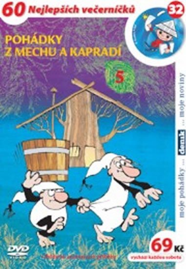 Pohádky z mechu a kapradí 5. - DVD - Zdeněk Smetana