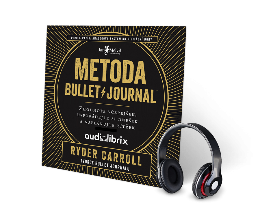 Levně Metoda Bullet Journal (Zhodnoťte včerejšek, uspořádejte si dnešek a naplánujte zítřek) - CD - Ryder Carroll