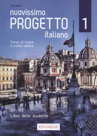 Levně Nuovissimo Progetto italiano 1 Libro dello studente + DVD Video - Telis Marin