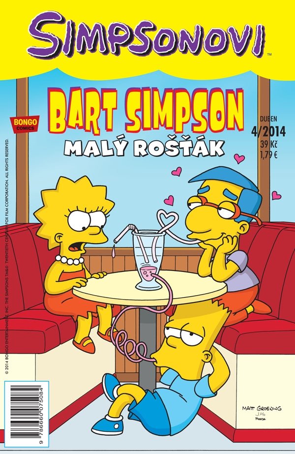 Simpsonovi - Bart Simpson 04/2014 - Malý rošťák - Matthew Abram Groening