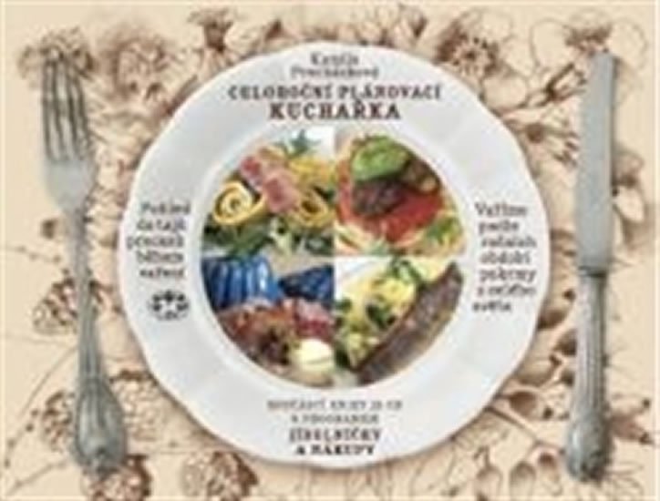 Levně Celoroční plánovací kuchařka - Vaříme podle ročních období pokrmy z celého světa + CD - Kamila Procházková