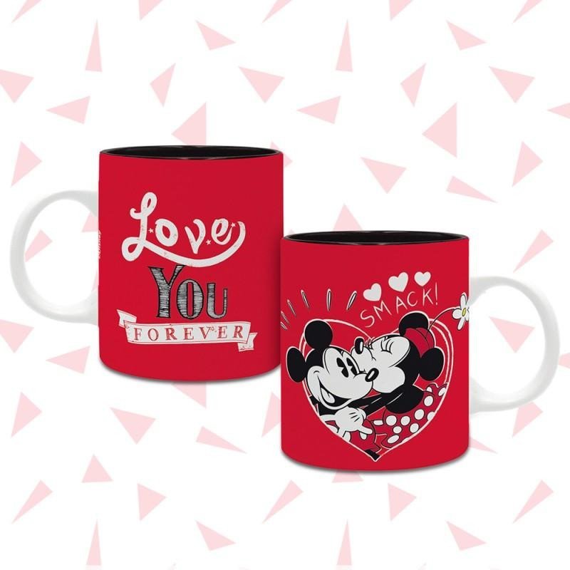 Levně Disney Keramický hrnek - Mickey and Minnie Love (objem 320 ml)