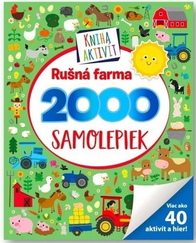 Levně Rušná farma 2000 samolepiek