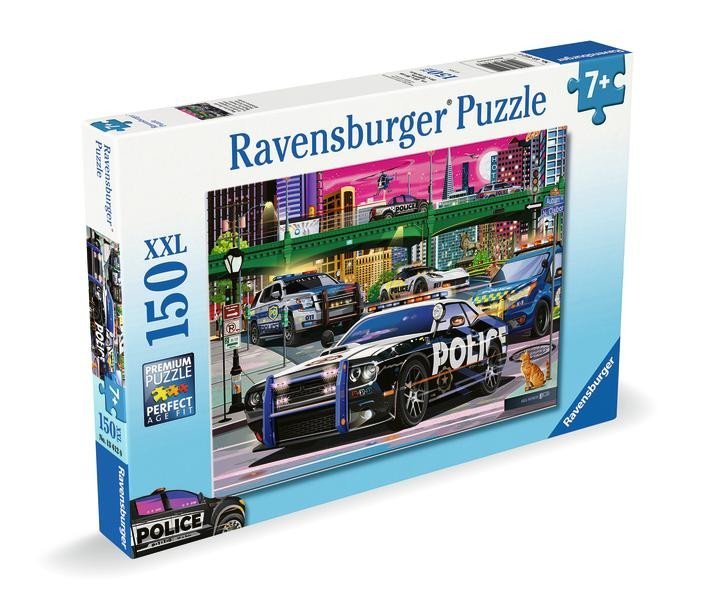 Levně Puzzle Policejní zásah 150 dílků