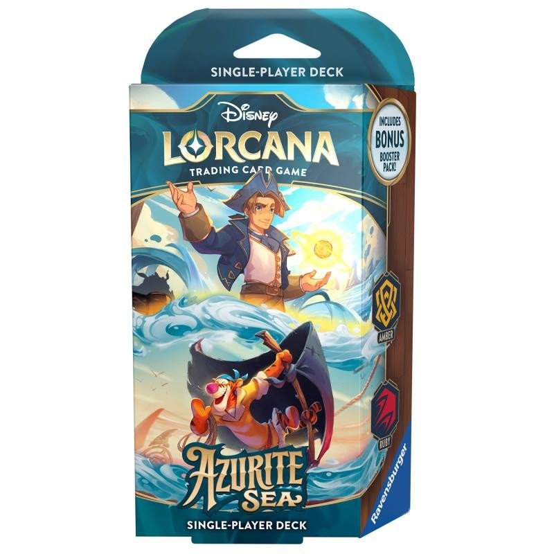 Levně Disney Lorcana: Azurite Sea - Starter Deck Amber &amp; Ruby