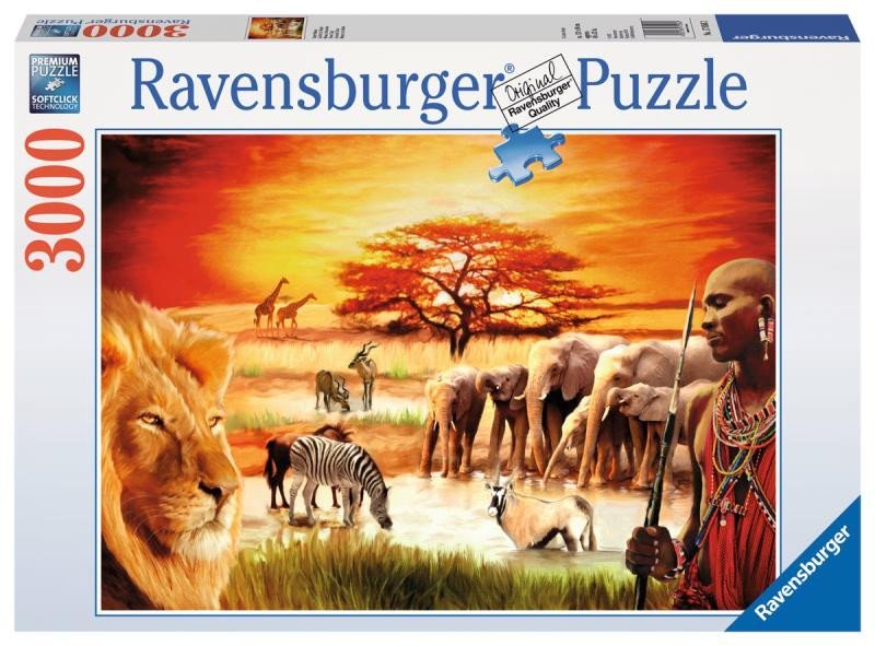 Levně Ravensburger Puzzle - Masajové 3000 dílků