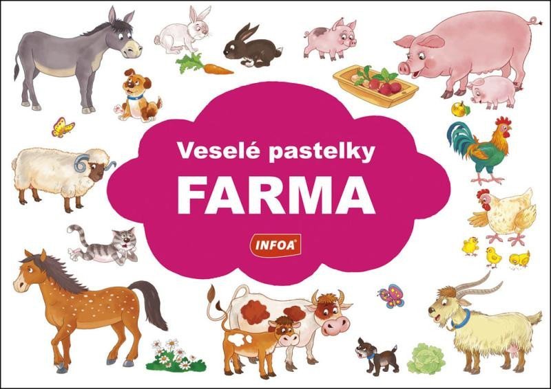 Levně Veselé pastelky - Farma