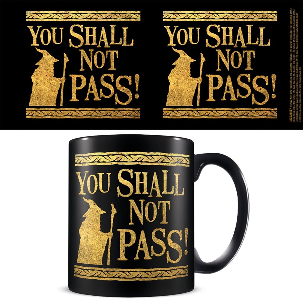 Levně Pán Prstenů Hrnek 315 ml - You Shall Not Pass - EPEE