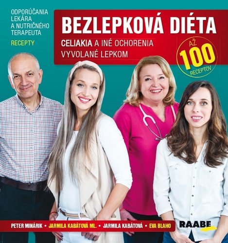 Levně Bezlepková diéta + CD - Peter Minárik; Jarmila Kabátová; Jarmila ml. Kabátová