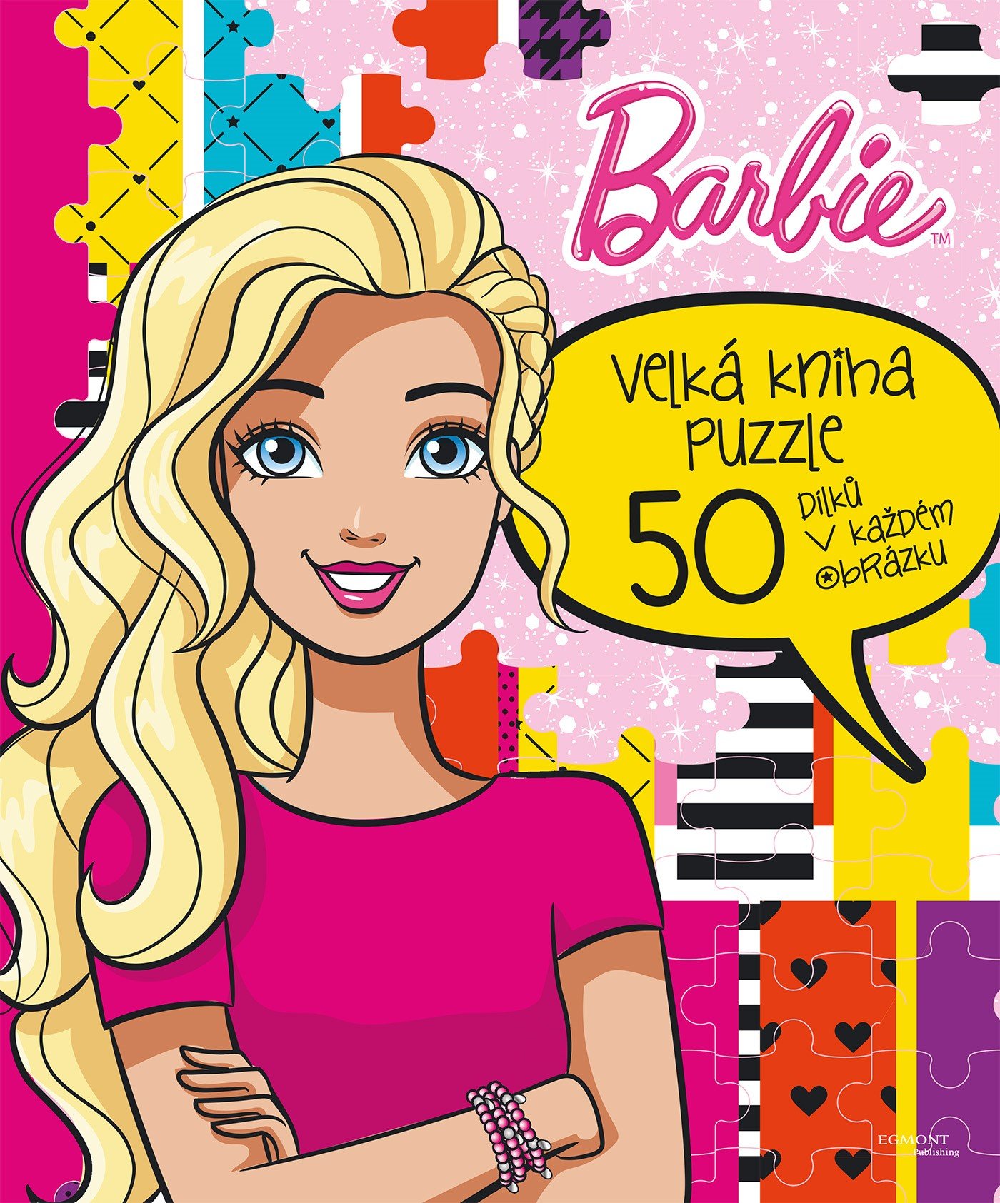 Barbie Velká kniha puzzle - kolektiv autorů