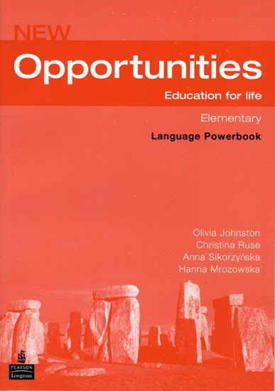 Levně New Opportunities Elementary Language Powerbook Pack - Olivia Johnston