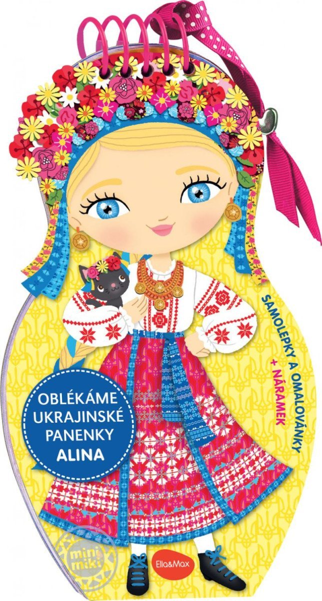Levně Oblékáme ukrajinské panenky - Alina - Charlotte Segond-Rabilloud