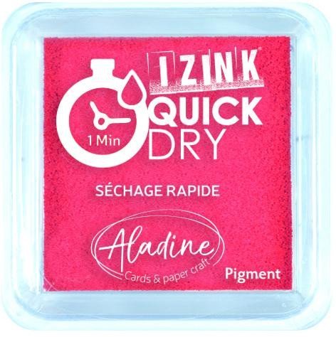 Levně Razítkovací polštářek IZINK Quick Dry rychleschnoucí - červený