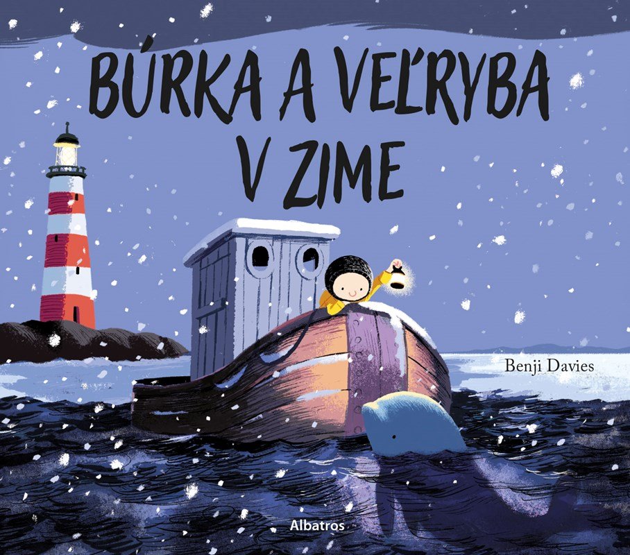 Levně Búrka a veľryba v zime - Benji Davies