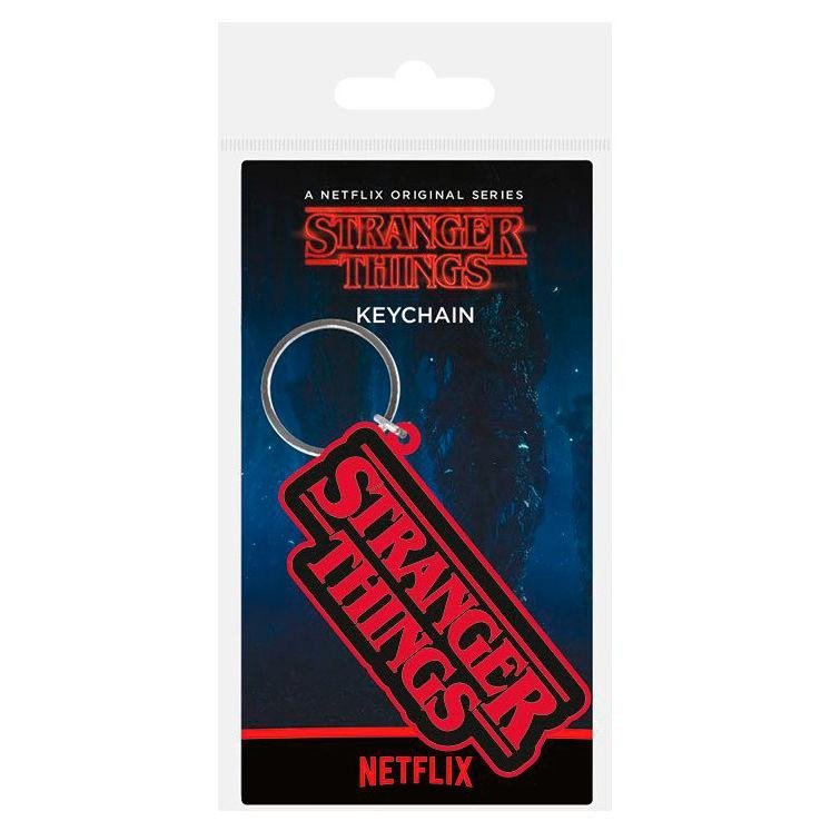 Klíčenka gumová Stranger Things - logo - EPEE