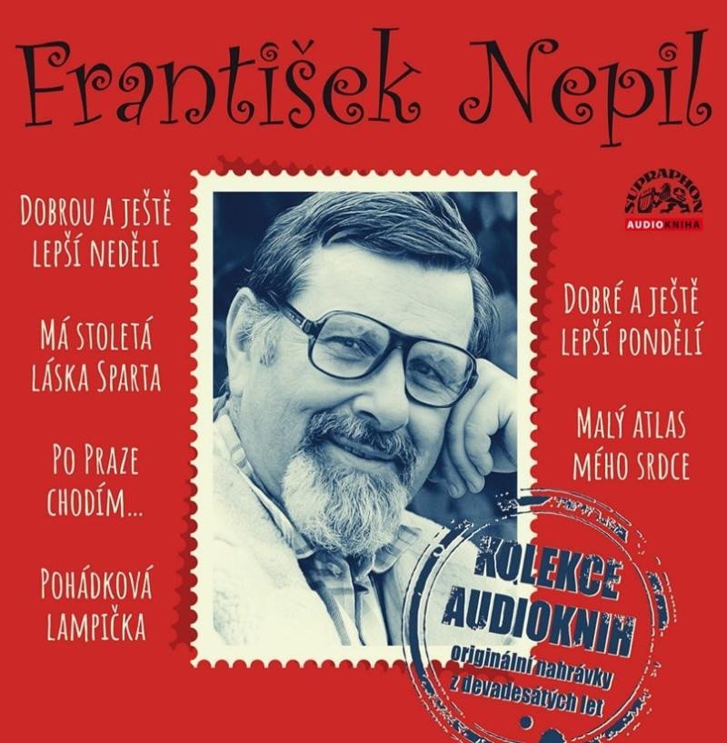 Kolekce audioknih originální nahrávky z devadesátých let - CDmp3 - František Nepil