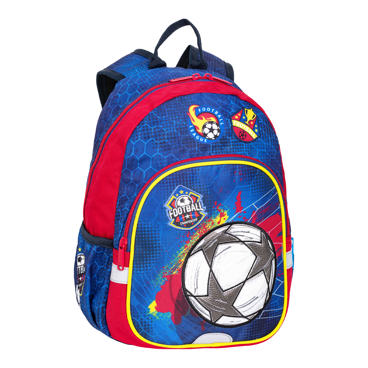 Levně Colorino dětský batůžek Toby - Football, š: 25 × v: 33 × h: 11 cm, PES