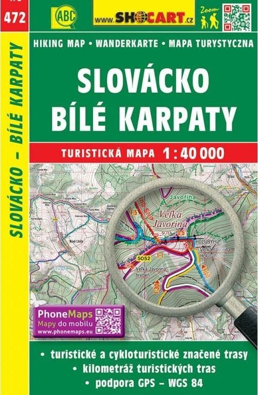 Levně SC 472 Slovácko, Bílé Karpaty 1:40 000