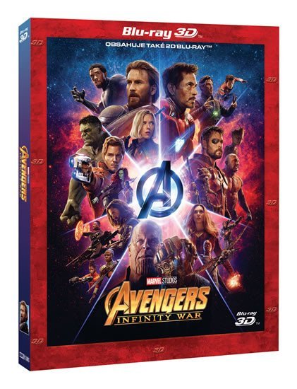 Levně Avengers: Infinity War 2BD (3D+2D) - Limitovaná sběratelská edice