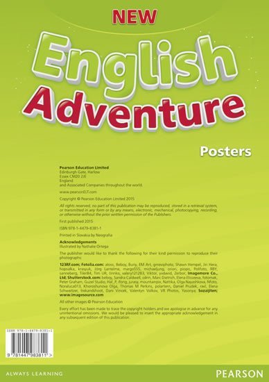 Levně New English Adventure 1 Posters - Anne Worrall