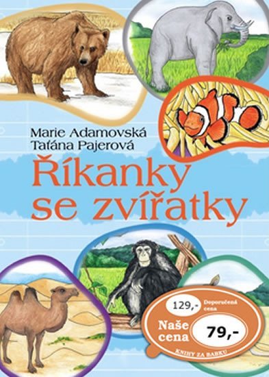 Product detail of Říkanky se zvířátky - Marie Adamovská