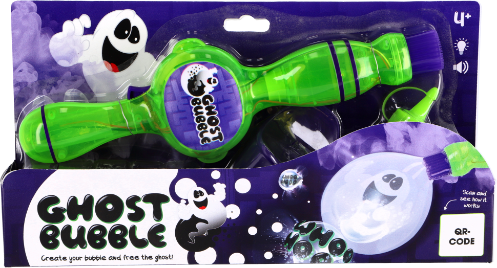 Levně Bublifuková pistole Ghost Bubble - Alltoys