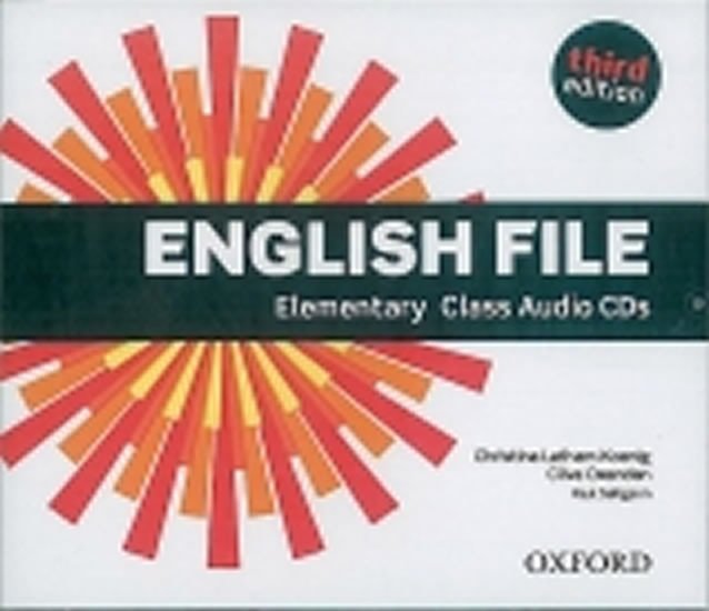 Levně English File Elementary Class Audio CDs /4/ (3rd) - Christina Latham-Koenig