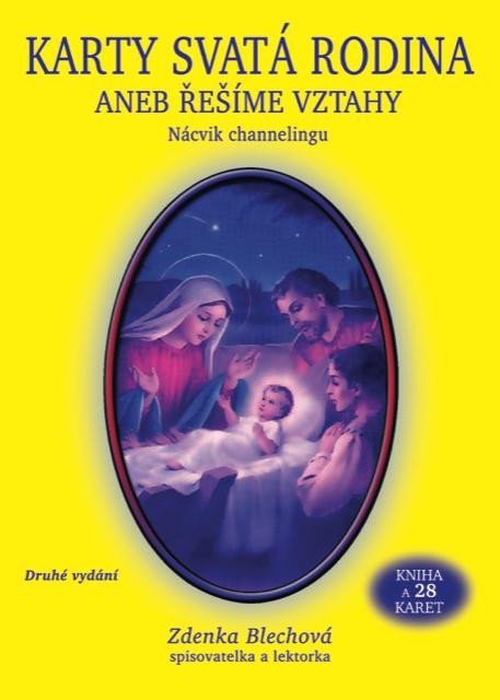 Karty Svatá rodina aneb řešíme vztahy (kniha + 28 karet), 2. vydání - Zdenka Blechová