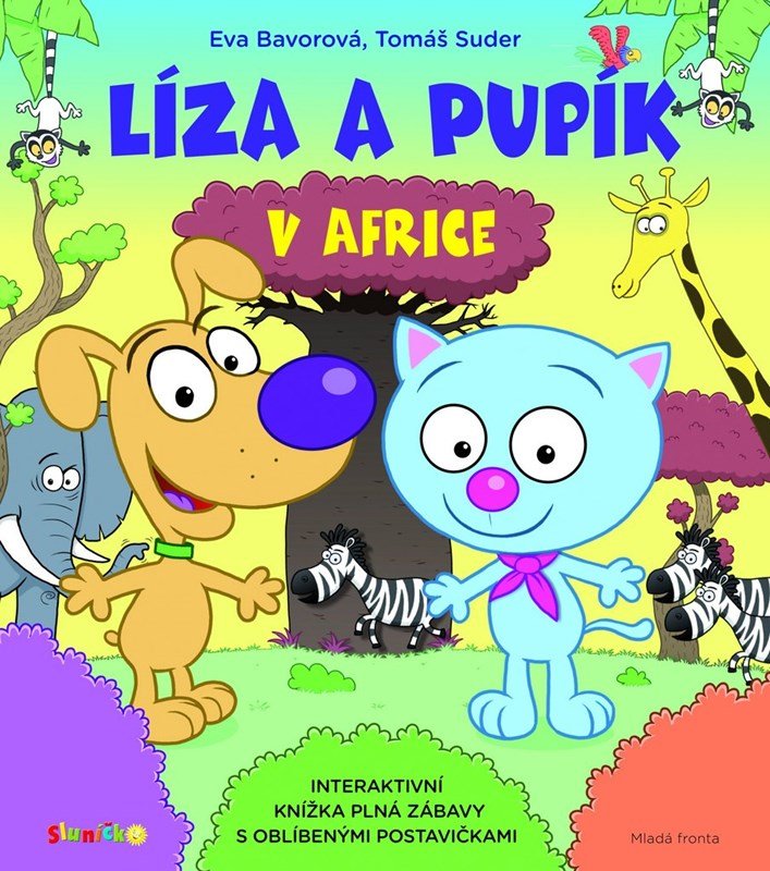 Levně Líza a Pupík v Africe - Eva Bavorová
