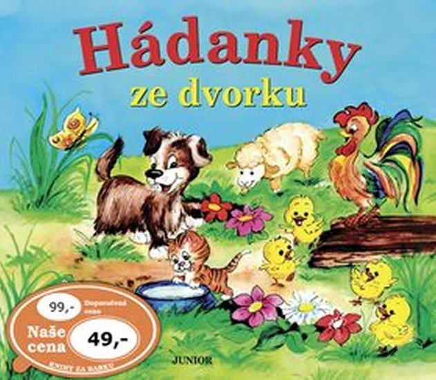 Levně Hádanky ze dvorku - Zuzana Pospíšilová