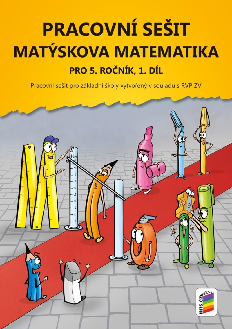 Matýskova matematika pro 5. ročník 1. díl - pracovní sešit, 3. vydání