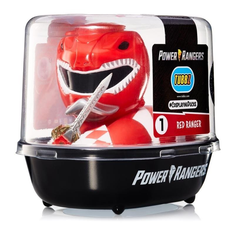 Levně Tubbz kachnička Power Rangers - Red Ranger