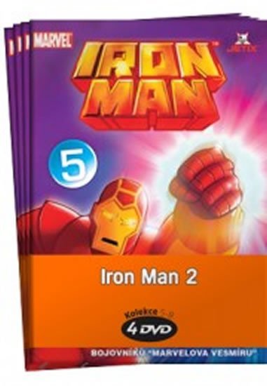 Levně Iron Man 2. - 5 - 8 / kolekce 4 DVD