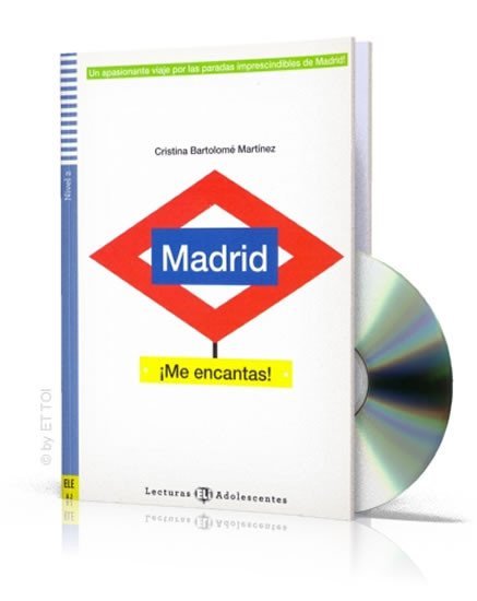 Levně Lecturas ELI Adolescentes 2/A2: Madrid !Me encantas! + Downloadable Multimedia - Cristina Bartolomé Martínez
