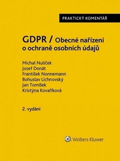 GDPR/Obecné nařízení o ochraně osobních údajů - Michal Nulíček
