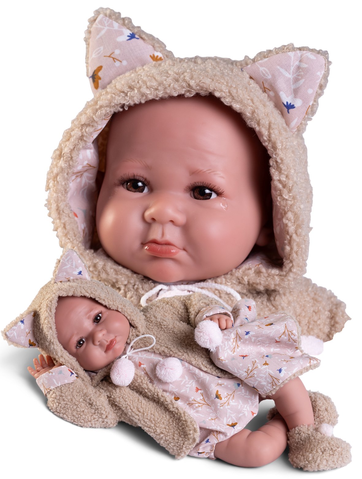 Levně Antonio Juan 33362 LUCA - realistická panenka miminko s měkkým látkovým tělem - 42 cm