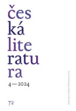 Levně Česká literatura 4/2024